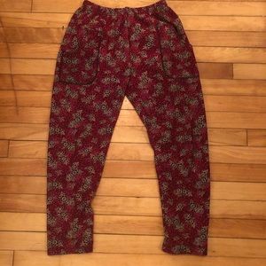 Pink Floral Sweats